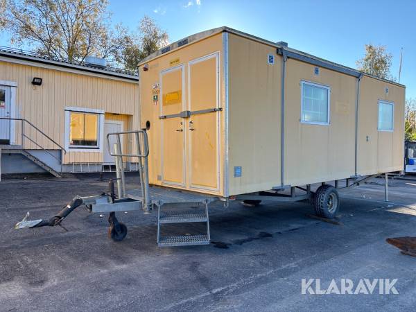 Personalvagn Arbetsvagnar PVTD-5 med WC