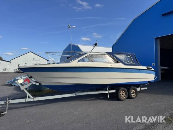 Båt Flipper 640 HT 30km/h vagn