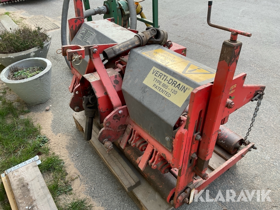 Djupluftare Verti-Drain Type 005-120