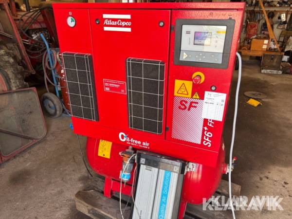 Kompressor Atlas Copco SF6 + FF