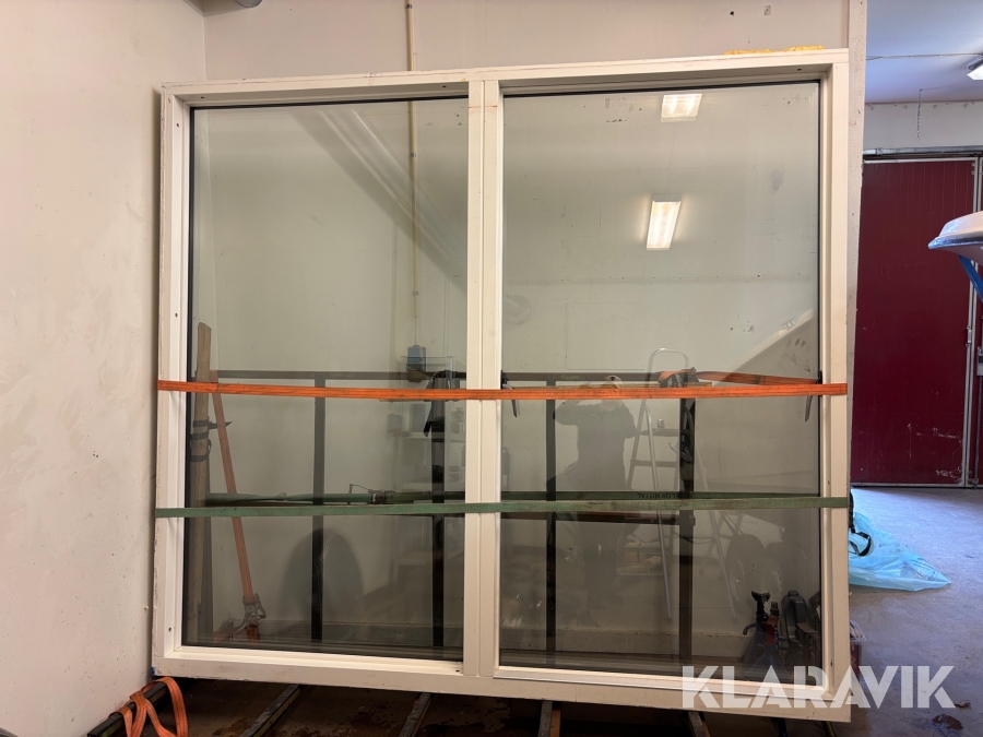 Skjutglasparti isolerat 2485x2250mm