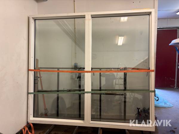 Skjutglasparti isolerat 2485x2250mm