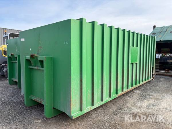 Container Wastec BH 30m3 på lastväxlarram