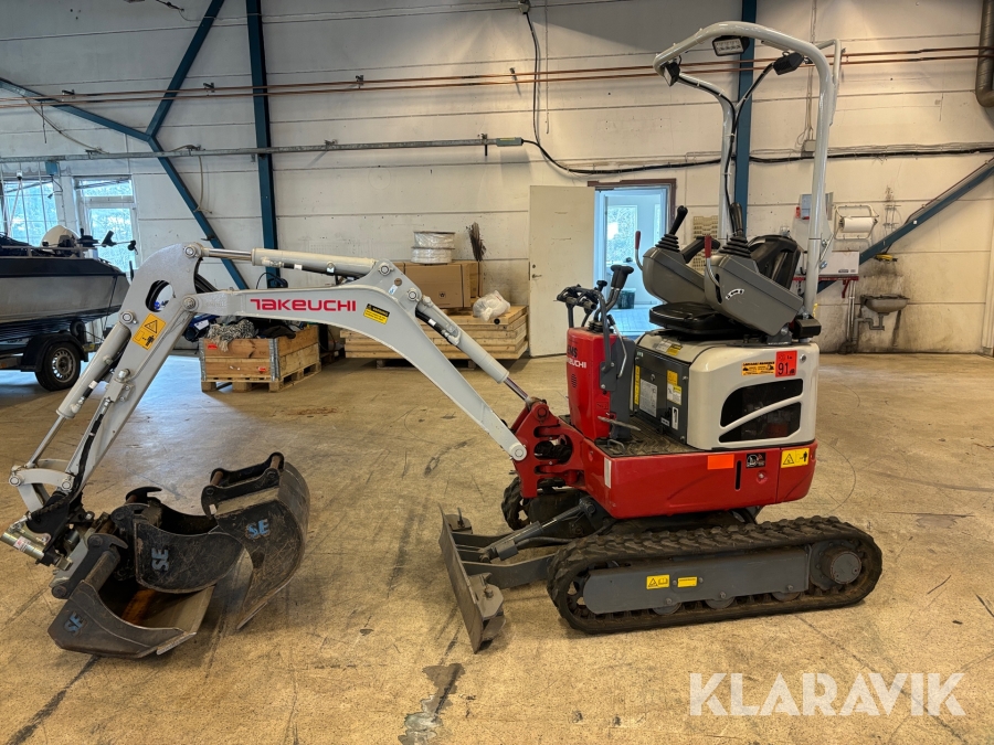 Minigrävare Takeuchi TB210R