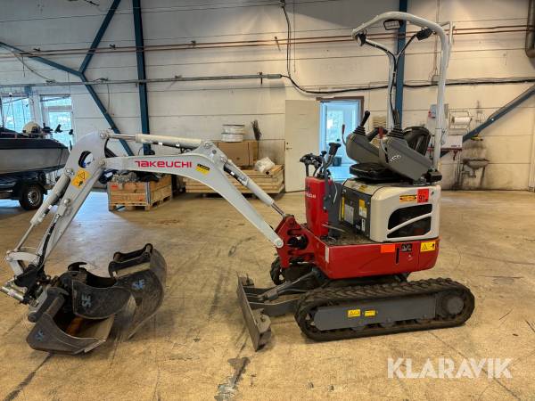 Minigrävare Takeuchi TB210R