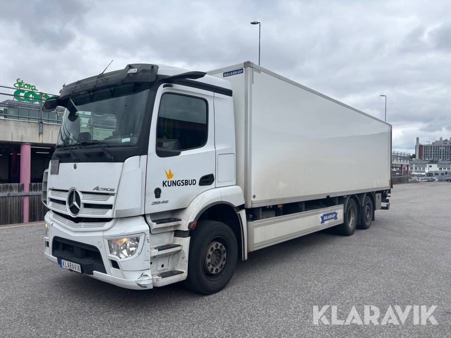 Lastbil Mercedes-Benz Actros 21 pallar, 455Hk
