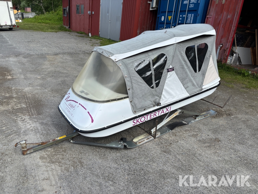 Skoterpulka Nila 4-sits