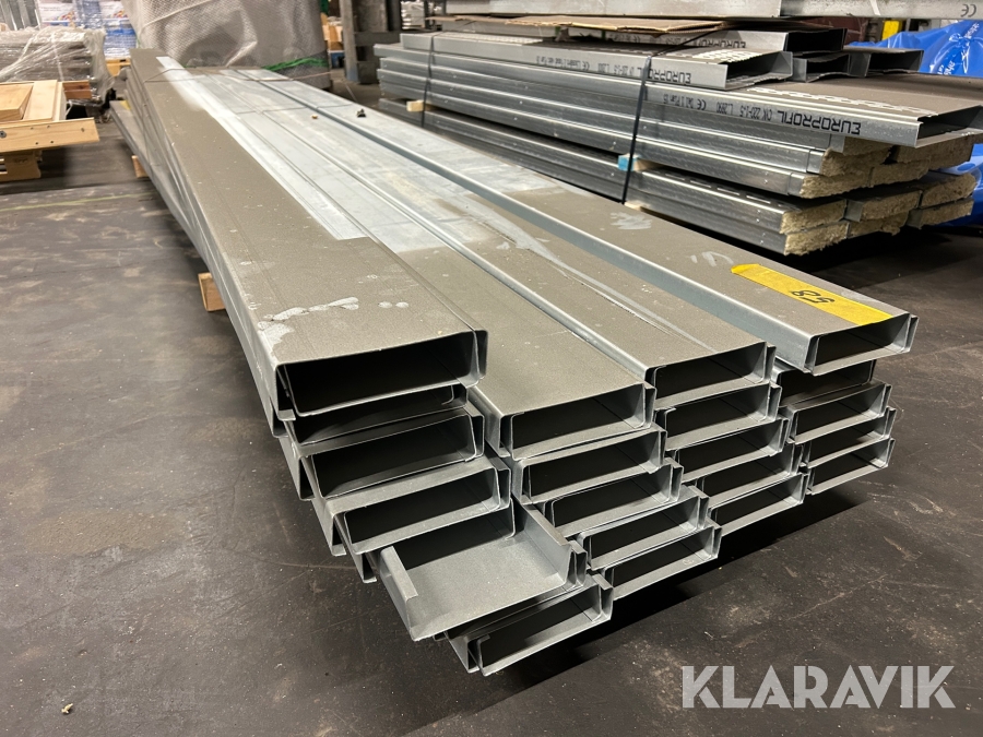 Förstärkningsreglar / Stålreglar Europrofil CF145-1.0 ca 44 st