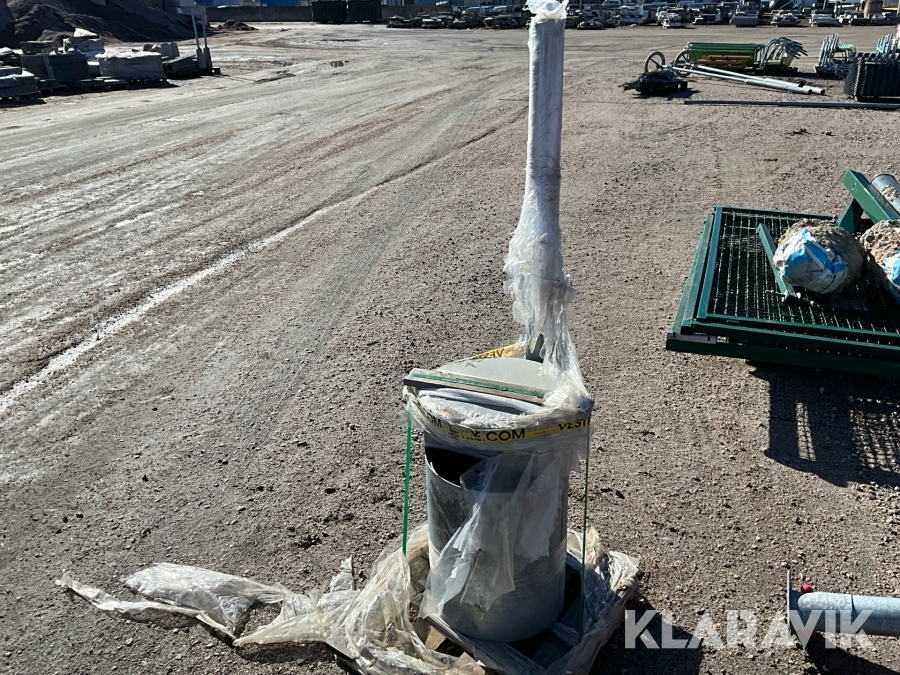 Papperskorg Vestre för nedgjutning