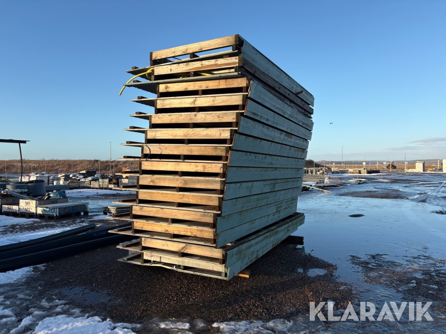 Staketsektioner / Plank 14 st