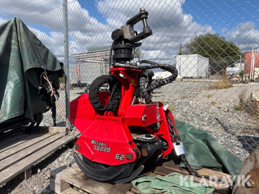 Gripsåg Mecanil SG220 RC-T G2 med intergrerad radiostyrning