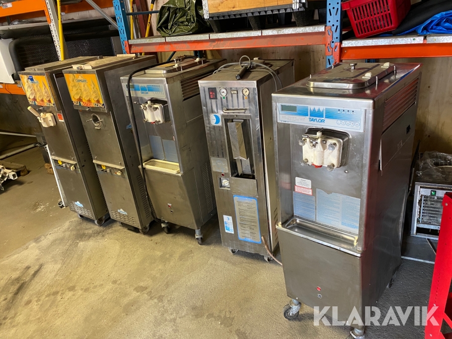 Mjukglassmaskiner 5 st