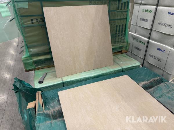 Granitkeramikplattor Warm Cement 60 x 60 400 m²