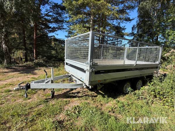Personbilssläp Brenderup TT5375 3-vägs tipp