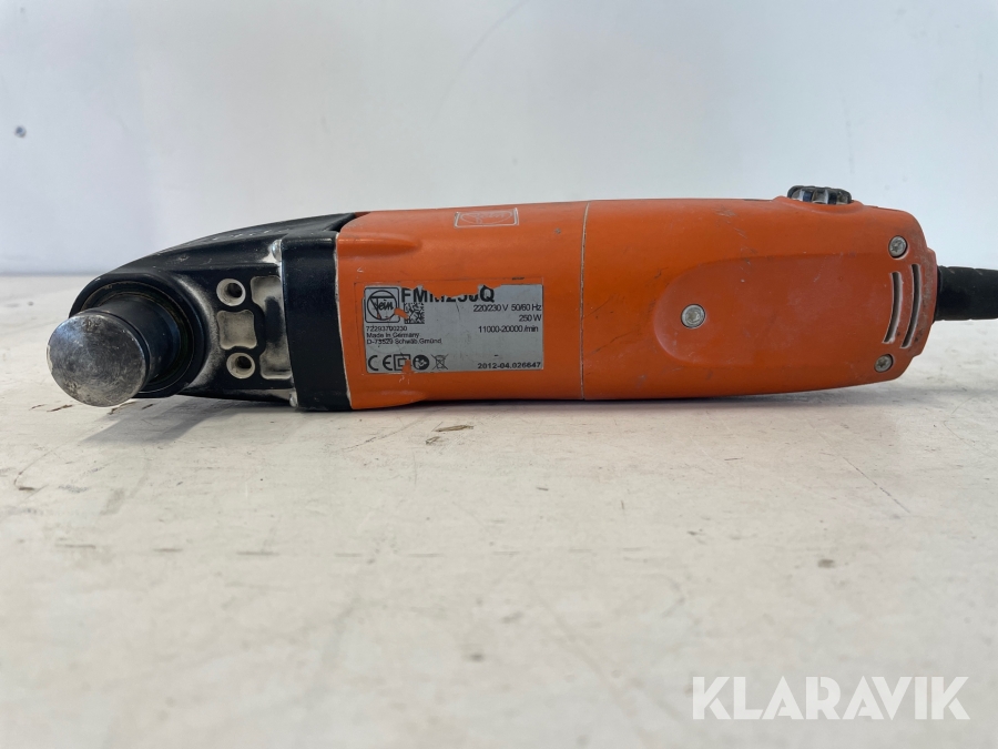 Klaravik Auktioner | Multimaskin Fein FMM 250 Q
