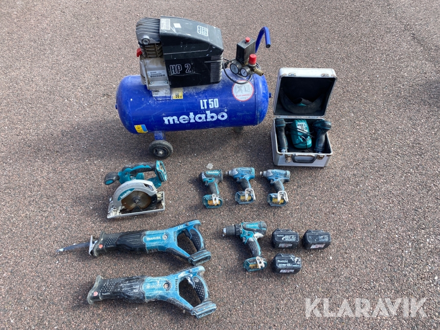 Batteridrivna elhandverktyg Makita