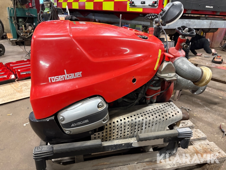 Vattenpump Rosenbauer Fox 1600 l / min
