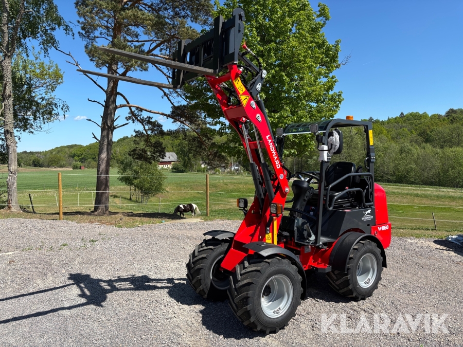 Hjullastare / Minilastare Landward W1160