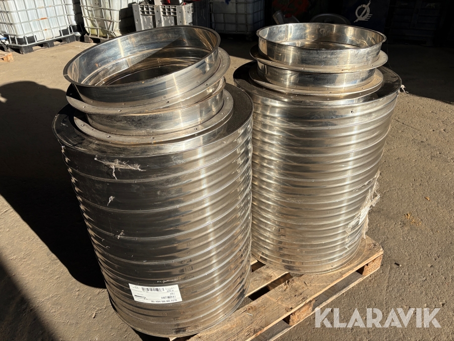 Ljuddämpare Ventilation Eurovent 2st