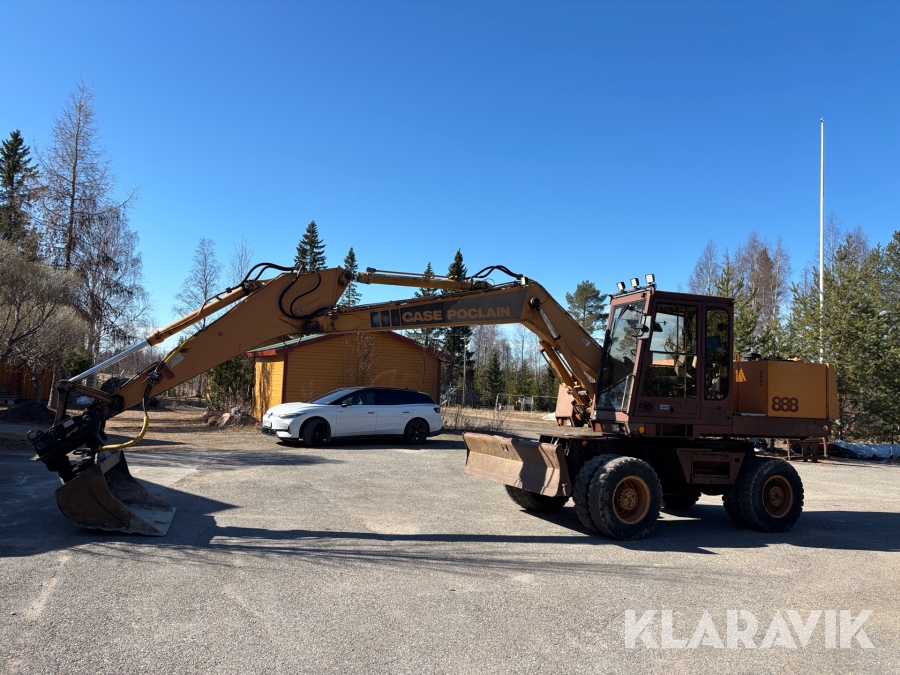 Grävmaskin Case Poclain 888P