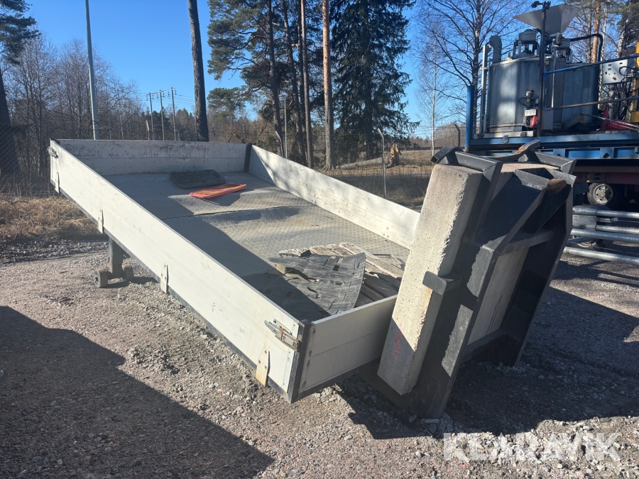 Lastväxlarflak förberett för TMA