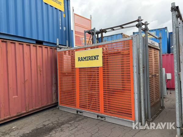Bygghiss 21 m Alimak CH 9/30