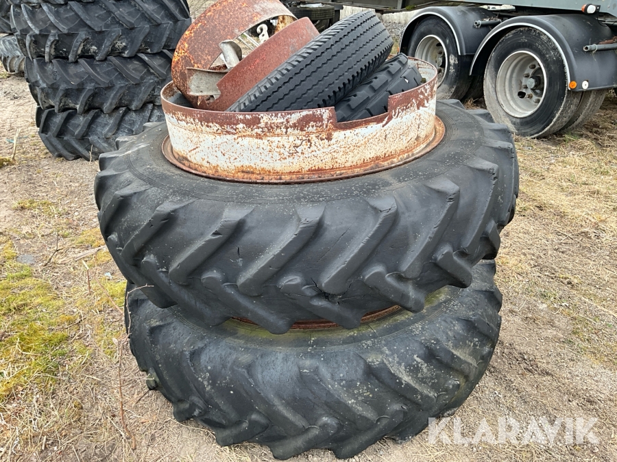 Traktorhjul Dubbelmontage 2st 400-965P