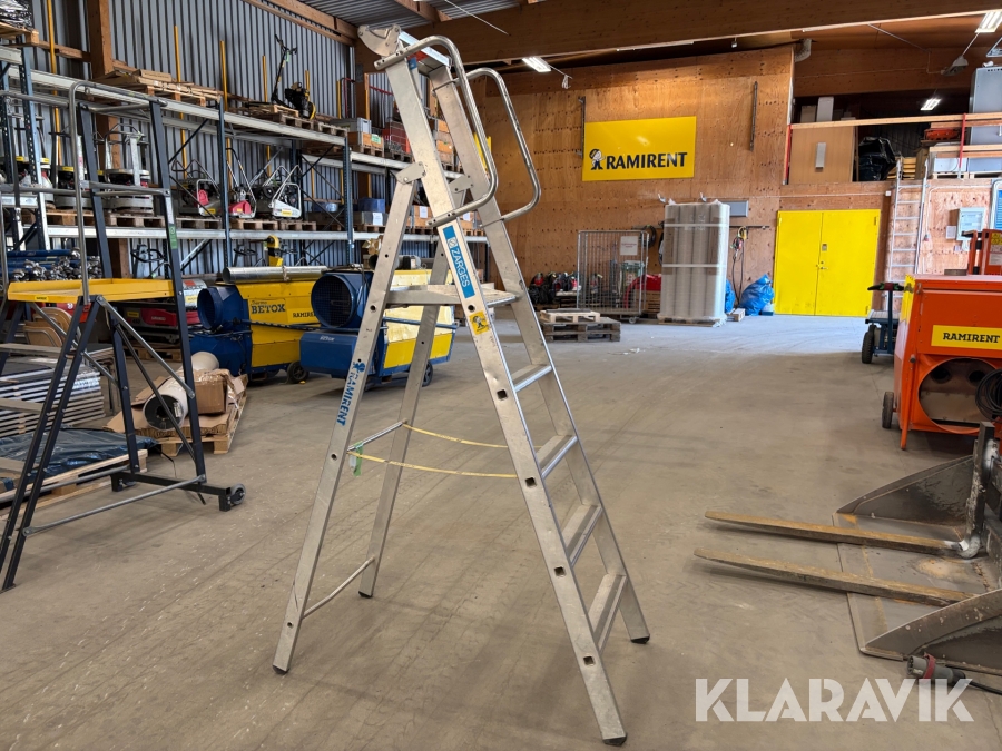 Trappstege med plattform Zarges Zap Z600