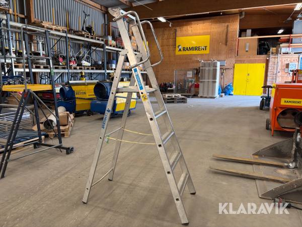 Trappstege med plattform Zarges Zap Z600