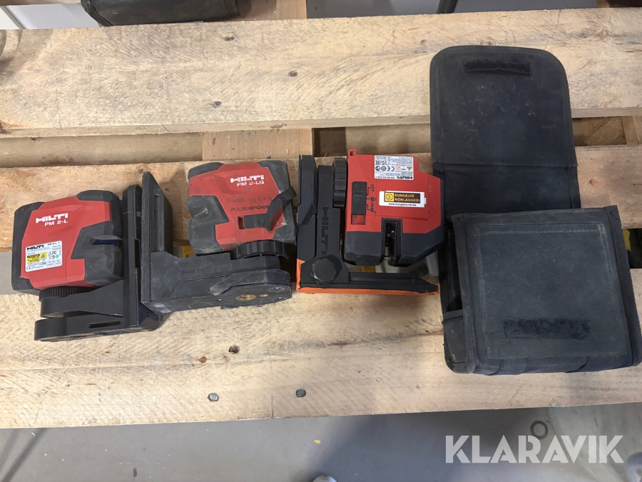 Krysslaser Hilti PM 2-L + PM 20-CG