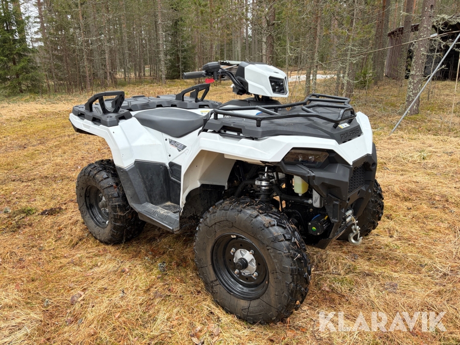 ATV Polaris Sportsman 570 EFI med fjäderlåsning