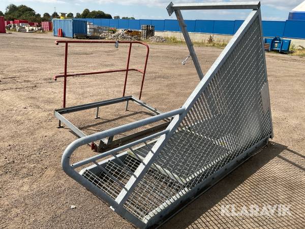 Trappa med avsats