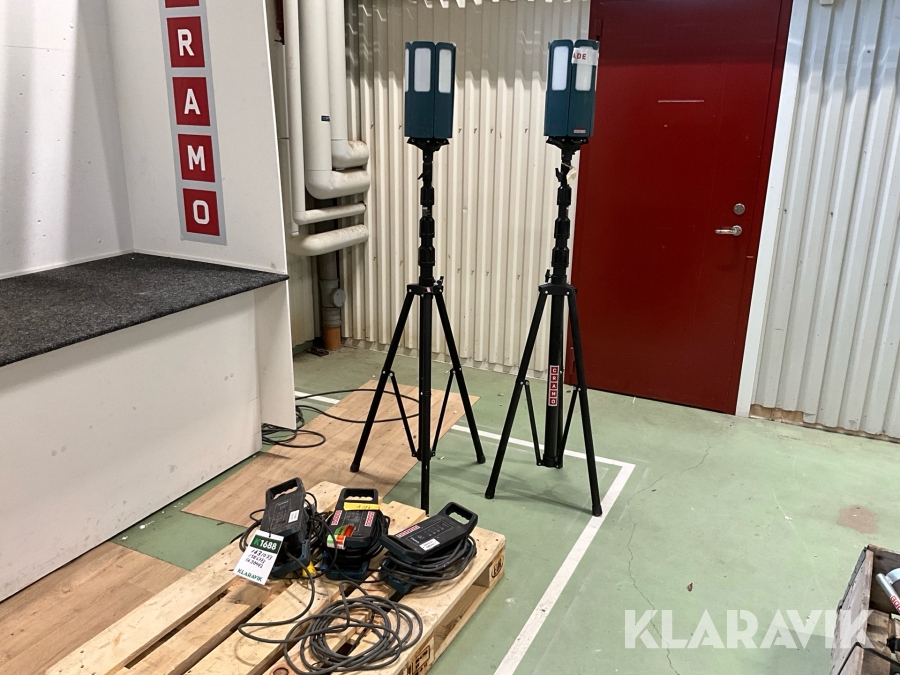 Arbetslampa Mareld Starburst 16000 APP 4M