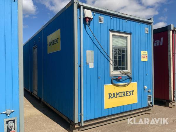 Hygienmodul Moelven D2WT4 Miljö C