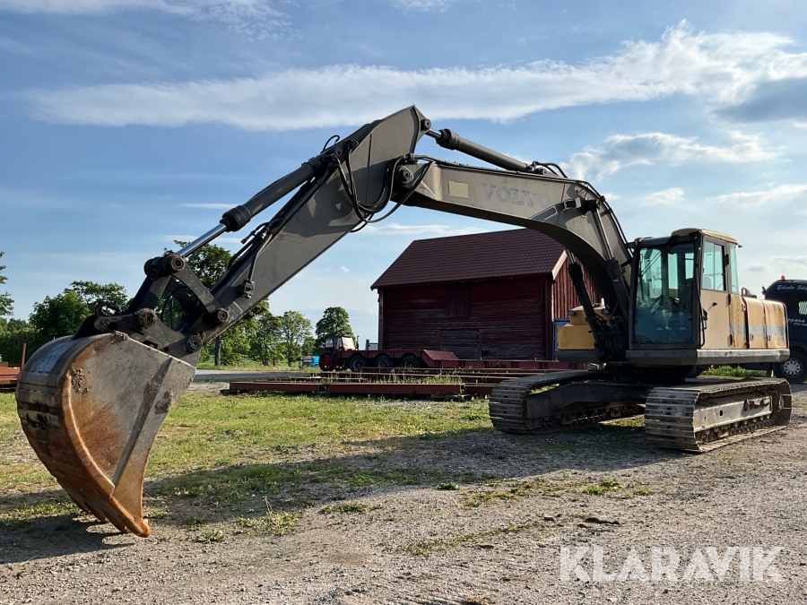 Grävmaskin Volvo EC200 Volvo EC200 prototyp 01
