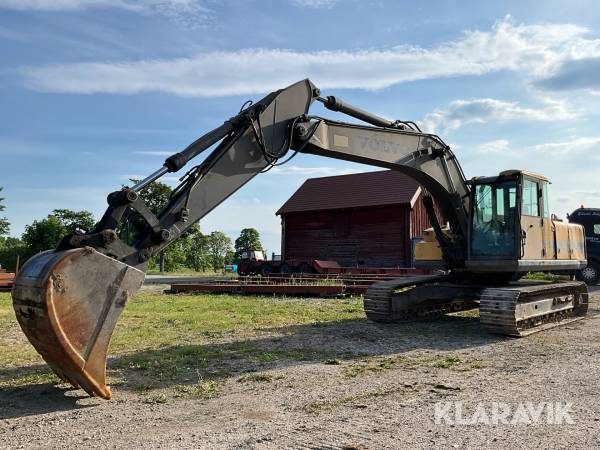 Grävmaskin Volvo EC200 Volvo EC200 prototyp 01