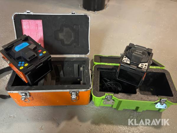 Fibersvetsar Skycom T107 T207 med laddare