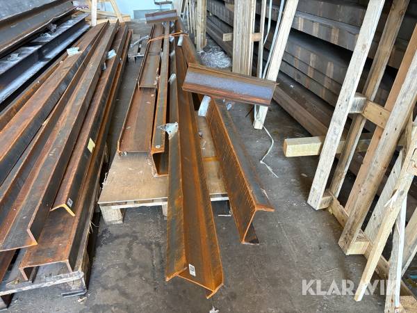 IPE- balk i blandade storlekar