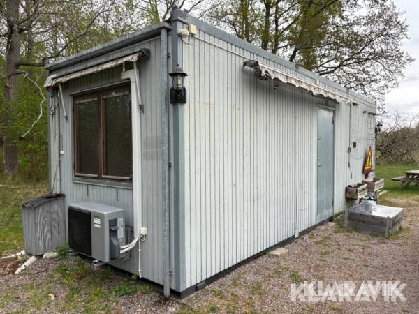 Manskapsbod Volymbyggen med värmepump