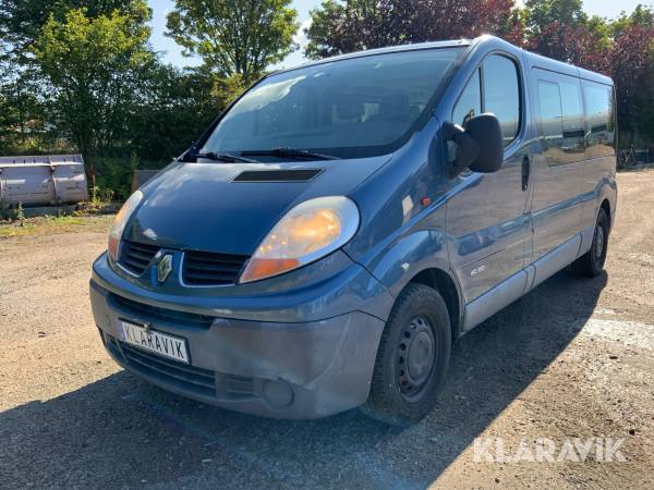 Minibuss 9sits Renault Trafic Kombi 2.9t 2.5 dCi