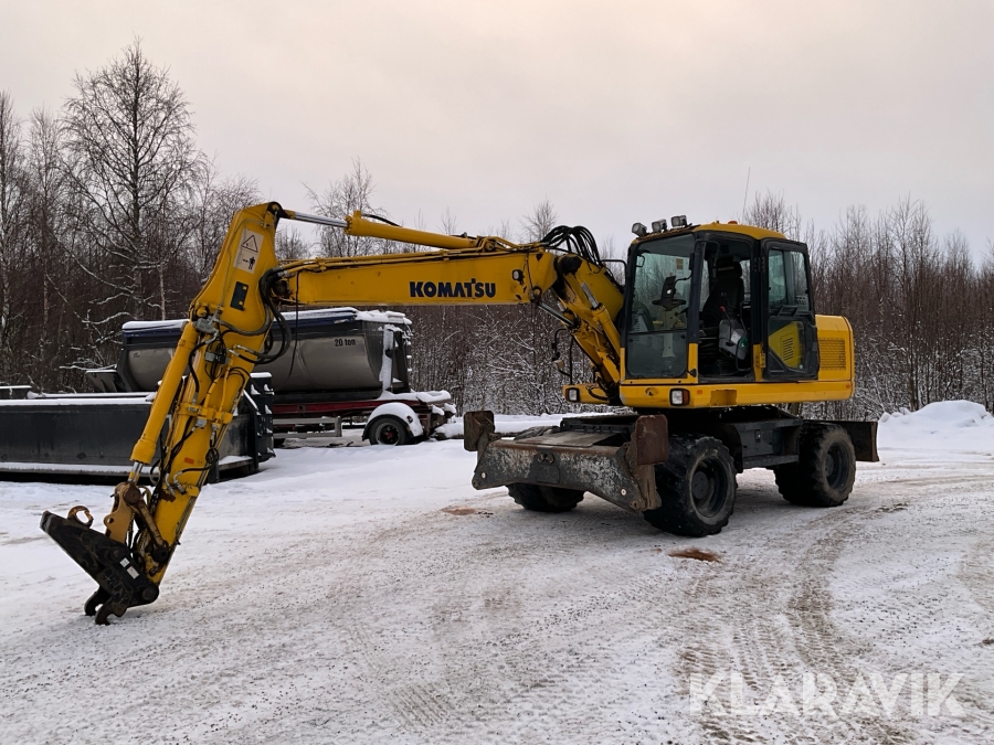 Hjulgrävare Komatsu PW 140-7