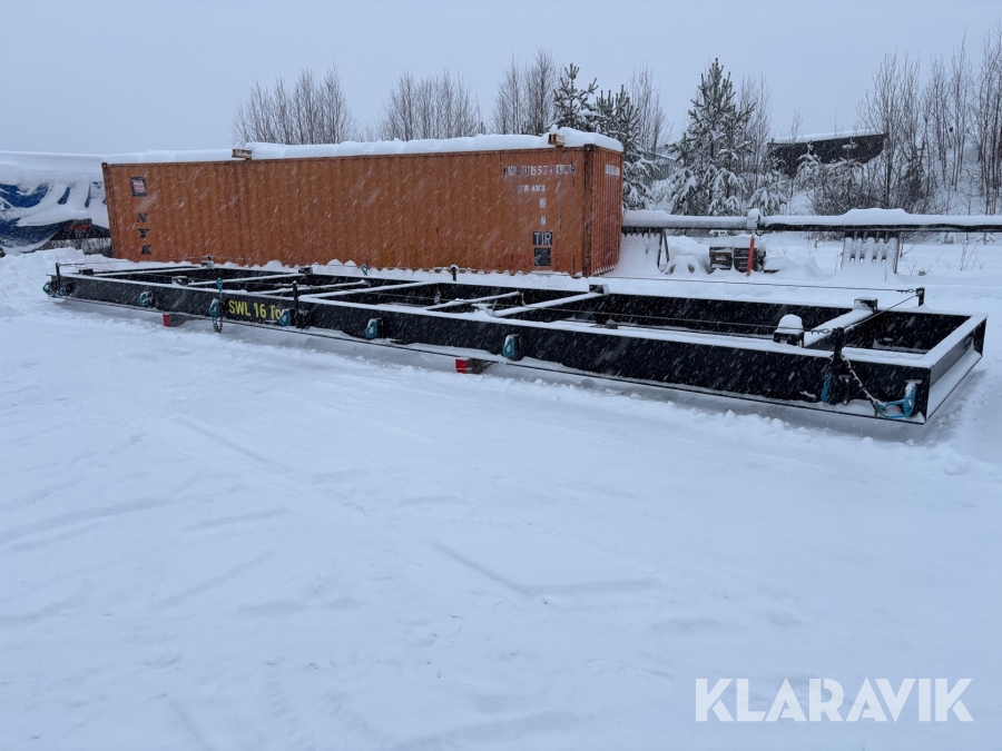 Lyftok med Twistlock-fästen (reachstacker/Containertruck) SWL 16 ton