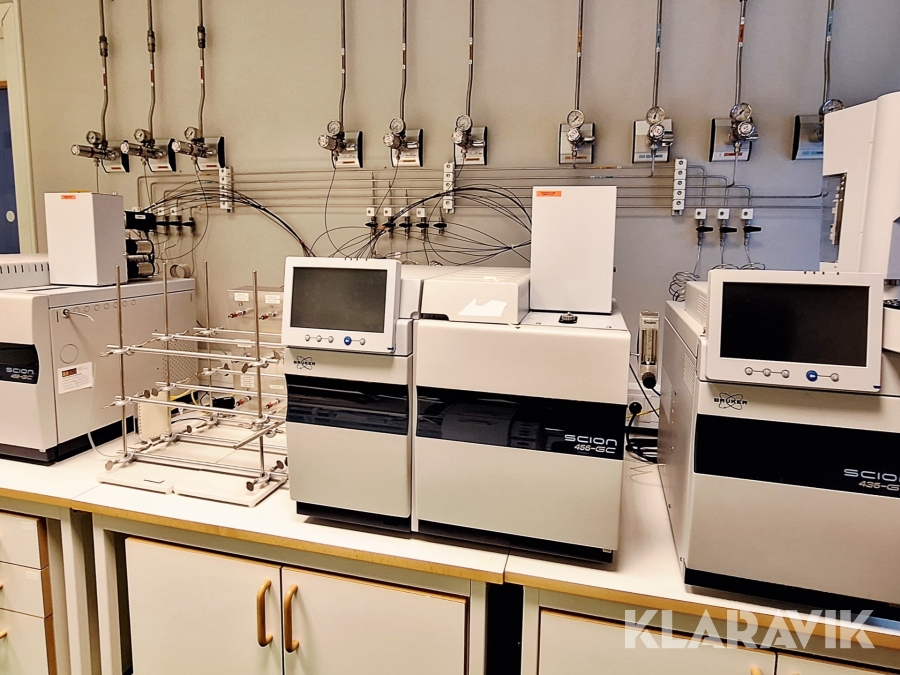 Gas­kromatografiska analysinstrument (GC) Bruker 456
