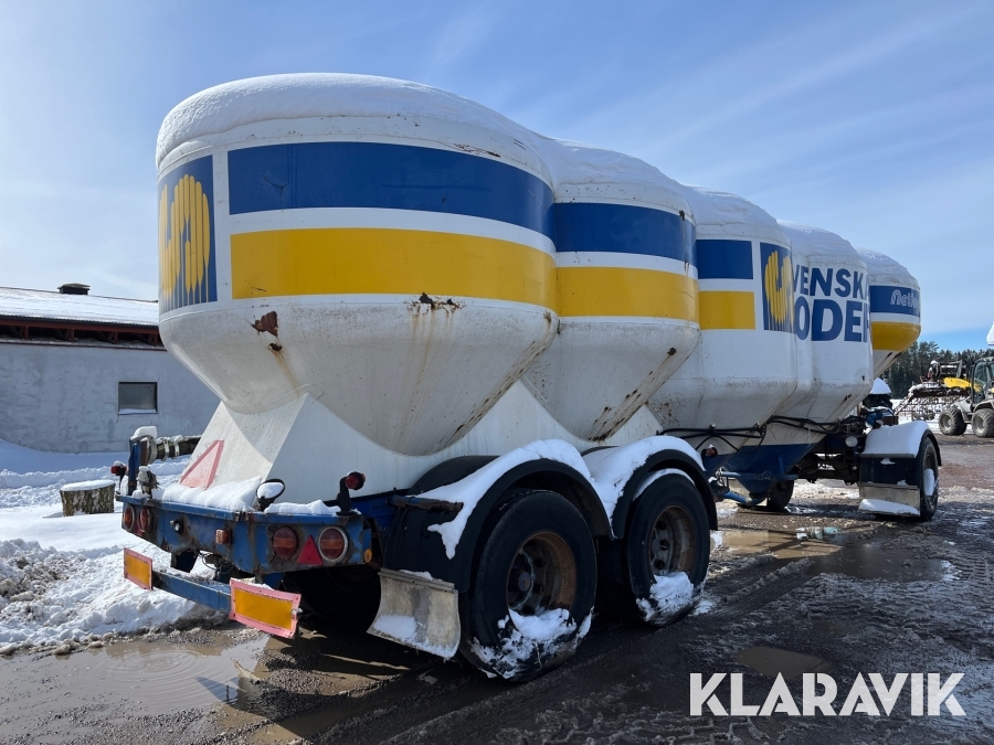 Bulksläpa Interconsult med kompressor