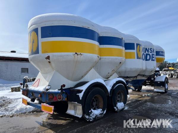 Bulksläpa Interconsult med kompressor