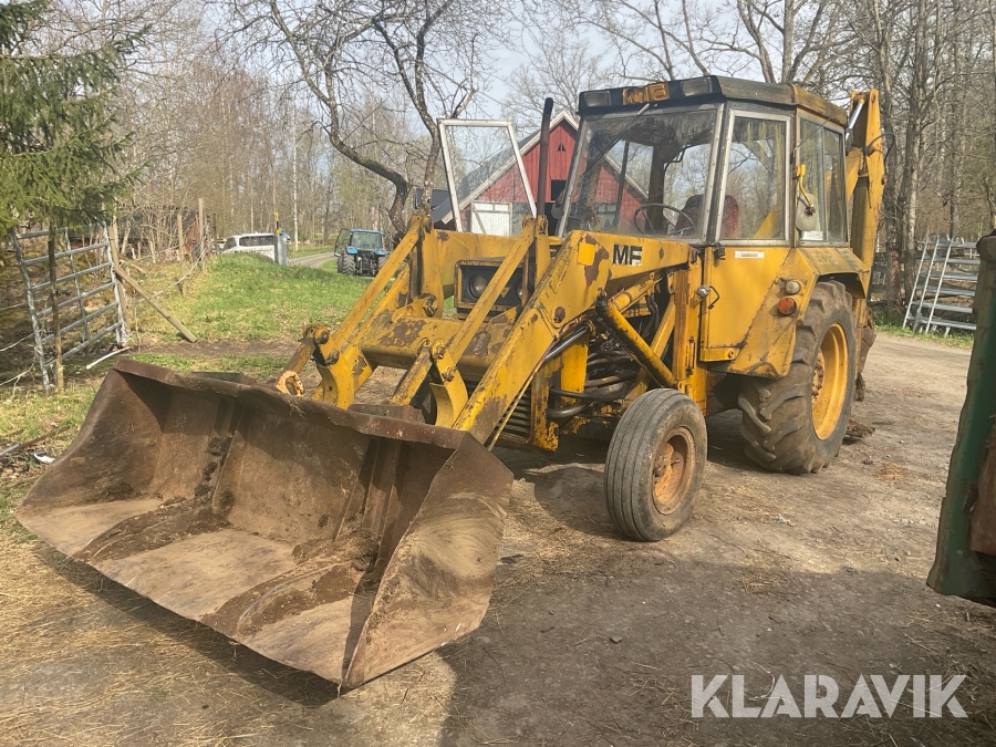 Traktorgrävare MF 50B