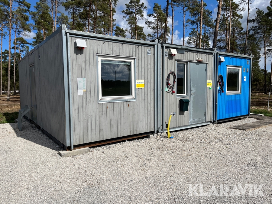 Boendemoduler/byggbod byggda till boende  