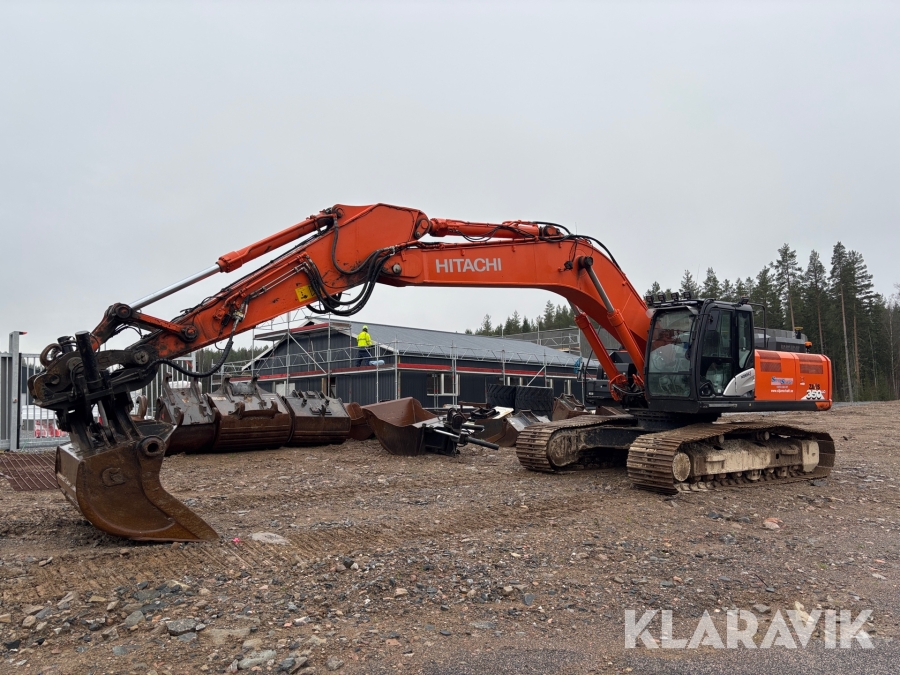 Grävmaskin Hitachi ZX350LC-6 med redskap & Grävsystem