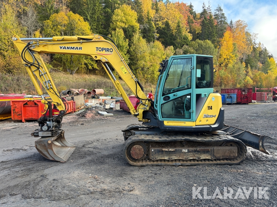 Grävmaskin Yanmar SV100-1