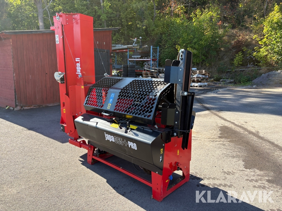 Vedmaskin med Stockbord Japa 365+PRO El drift